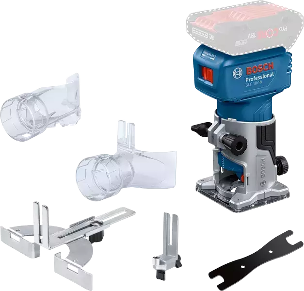 Bosch GLF 18V-8 18V Li-Ion Accu Kantenfrees Body - 8mm
