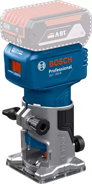 Bosch GLF 18V-8 18V Li-Ion Accu Kantenfrees Body - 8mm - Detailed view of the product