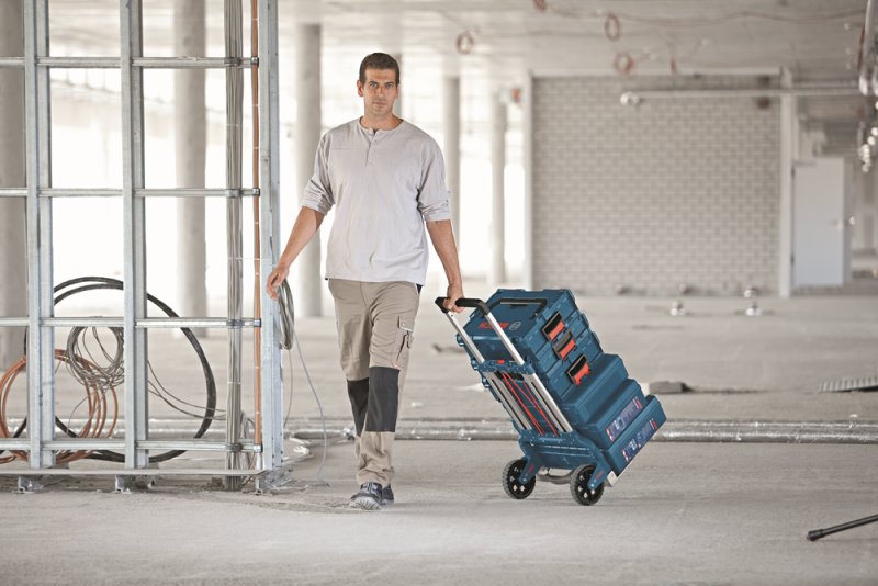 Bosch Alu-caddy Steekwagen/Trolley - Inklapbaar - Aluminium - Detailed view of the product