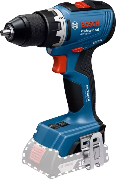 Bosch GSR 18V-65 18V Li-Ion Accu Boor-/schroefmachine Set (2x 5.0Ah Accu) In L-Boxx - 63Nm - Detailed view of the product