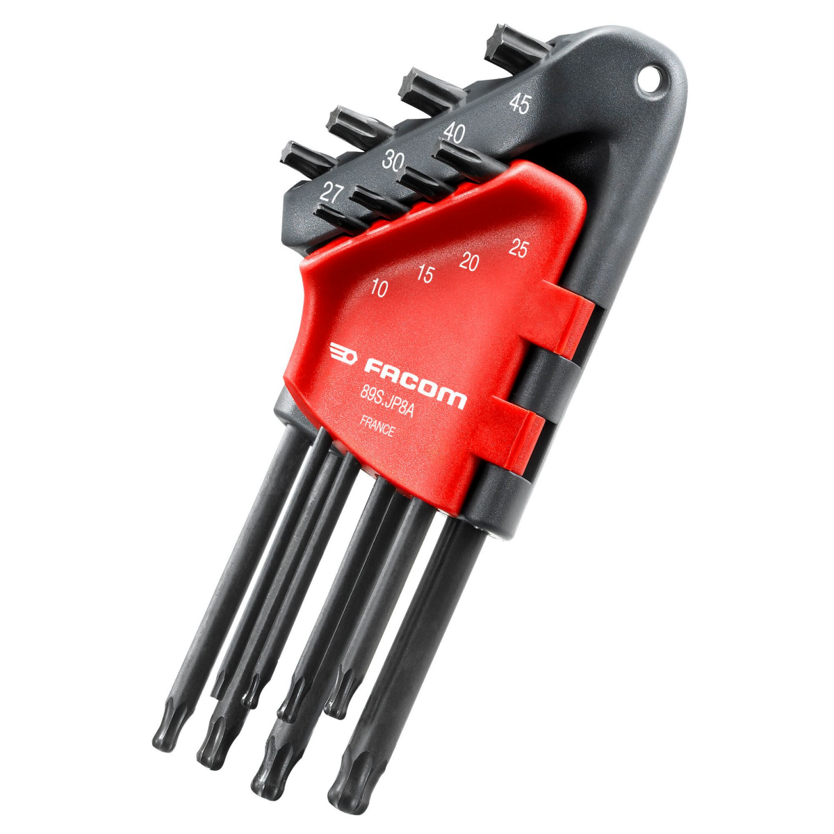 Facom 89S.JP8A 8-delige Inbussleutelset - Torx - T10-T45