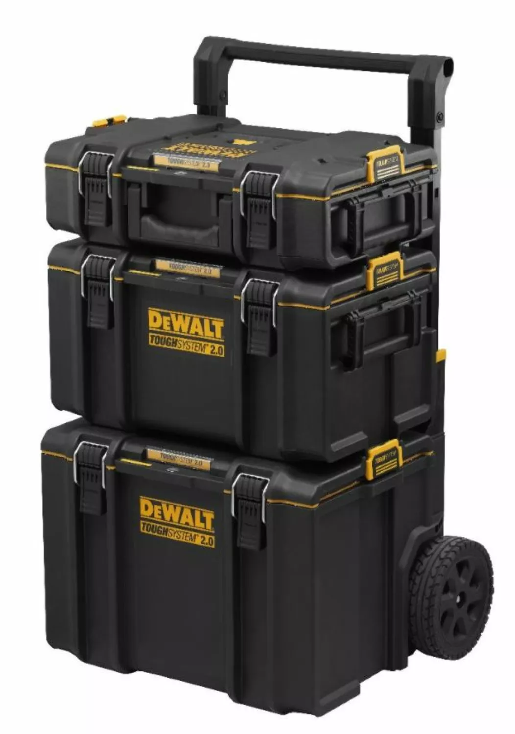 DeWALT DWST83402-1 3-in-1 Tough System Trolley Incl. DS165-DS300-DS450 afbeelding