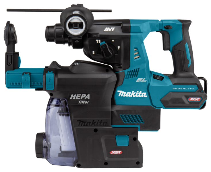 Makita HR003GZ02 XGT 40V Max Li-ion Accu Combihamer Body - Incl Stofafzuiging - Detailed view of the product