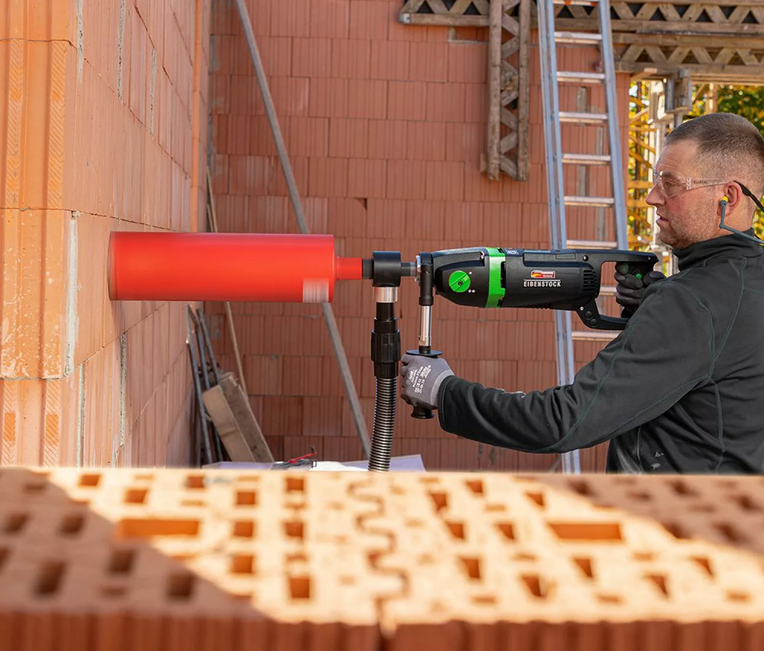 Eibenstock EHD 2002 S Diamantboormachine - 1800W - M18 thumbnail 3