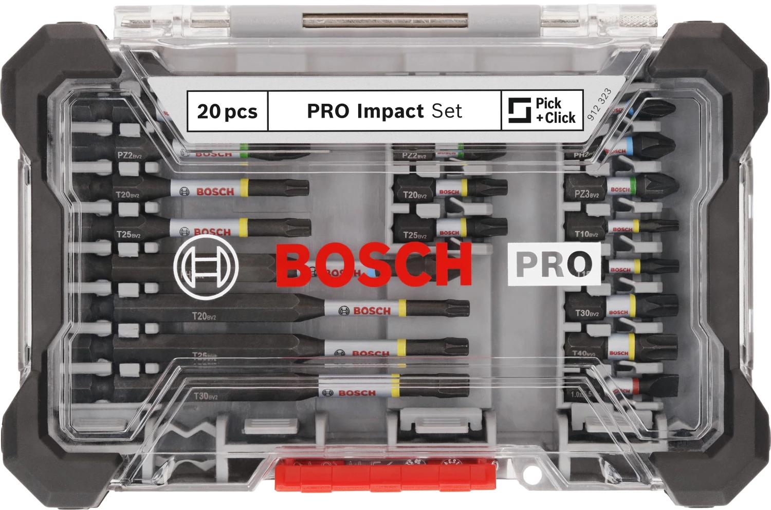 Bosch 2608521U74 20-delige PRO Impact Schroefbitset