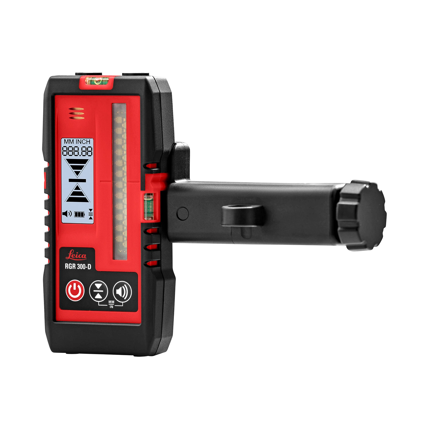 Leica RGR 300-D Laserontvanger - Rood / Groen - 80m - IP65