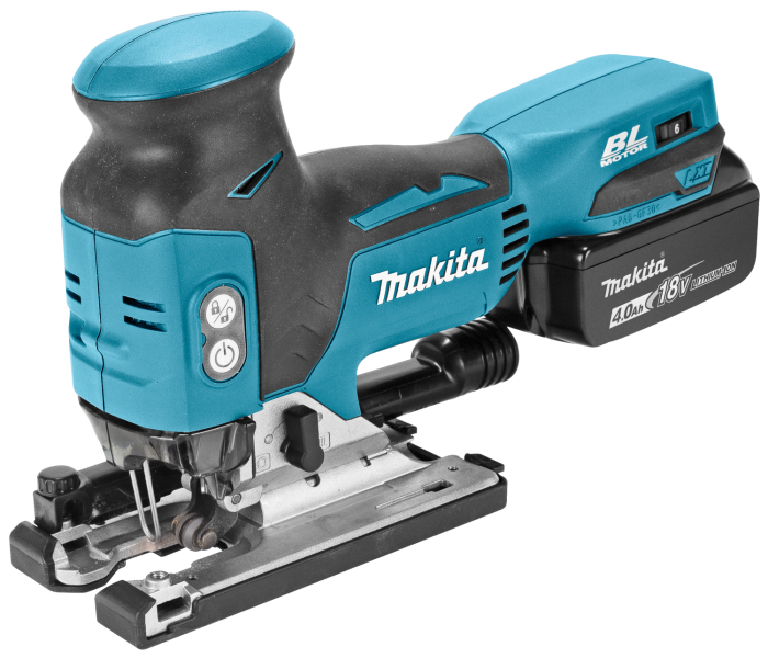 Makita DJV181RMJ 18V Li-Ion Accu Decoupeerzaag Set (2x 4.0Ah Accu) In Mbox - T-greep - Variabel - Koolborstelloos - Detailed view of the product