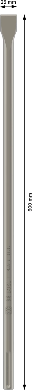 Bosch 1618600203 SDS-max Platte Beitel - 600 X 25mm thumbnail 4