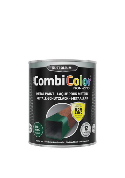 rust-oleum combicolor non zinc gloss ral 6005 0.75 ltr