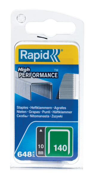 Rapid 40109515 Nieten - No. 140 - Gegalvaniseerd - 10mm (650st)