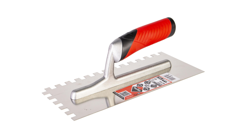 Rubi 74941 RVS Lijmspaan - 28cm - 10x10mm - Detailed view of the product