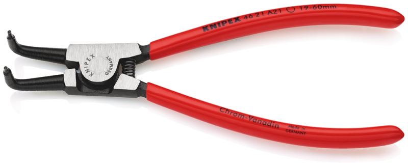 Knipex 4621A21 Borgveertang Voor Buitenringen - Assen - 19-60 X 170mm - Detailed view of the product