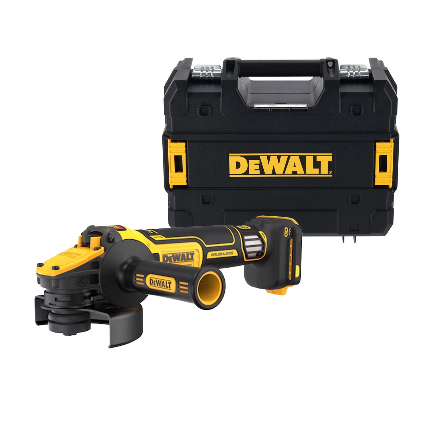 DeWALT DCF409VSNT 18V Li-ion Advantage Accu Haakse Slijper Body In TSTAK - 125mm - Variabele Snelheid