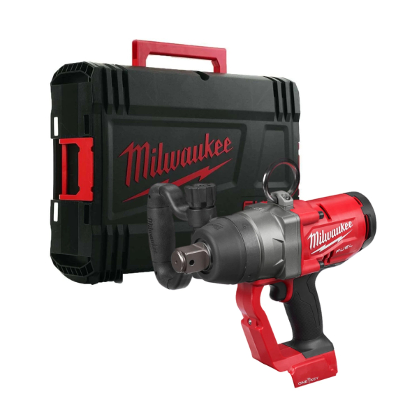 Milwaukee M18 ONEFHIWF1-0X One-Key 18V Li-Ion Accu Slagmoersleutel Body In HD-Box - 2033Nm - Koolborstelloos EAN: 4058546029043