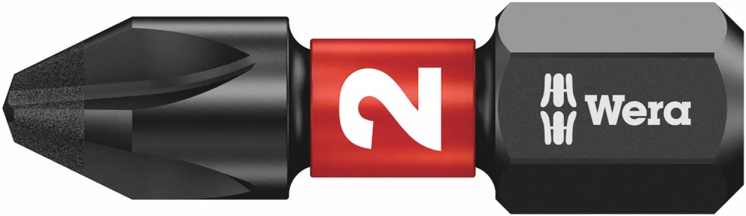 Wera 5057616001 1/4"Philips Impaktor Bit - PH2 X 25mm (10st) thumbnail 2