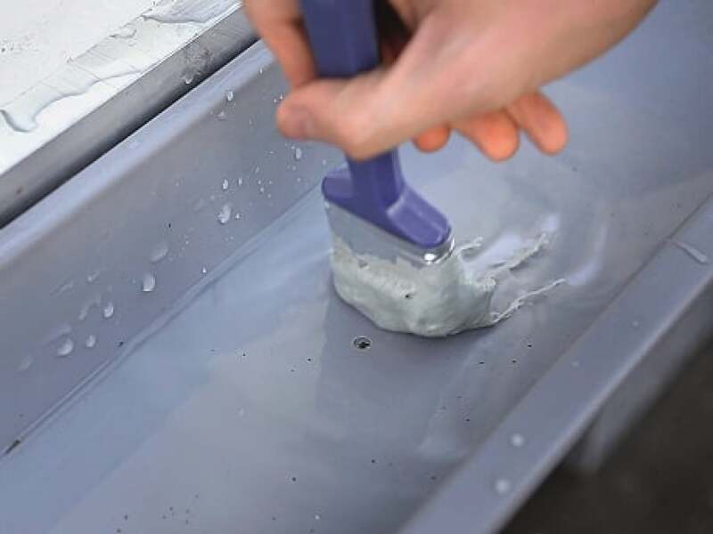 Rust-Oleum Fillcoat Fibres Dark Grey 5 L - Detailed view of the product