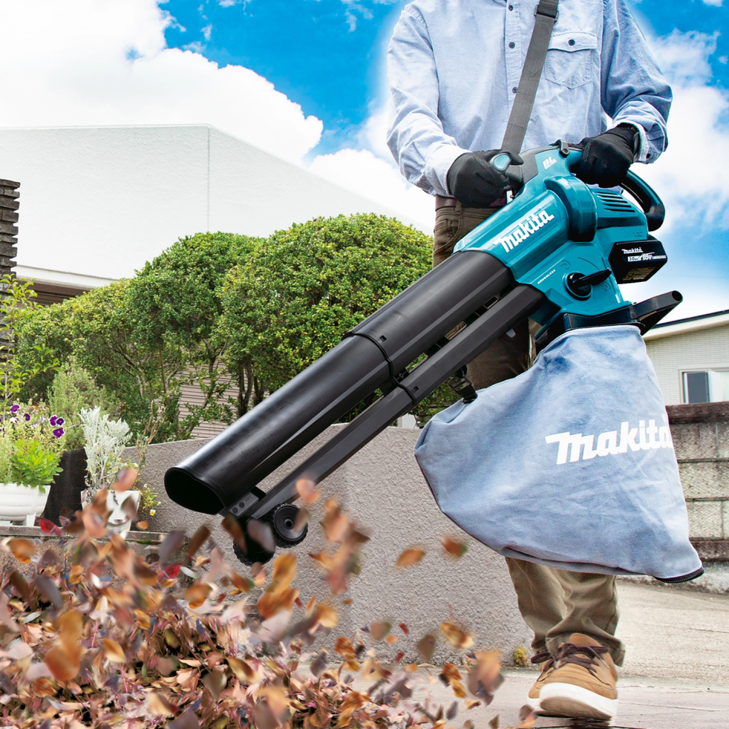 Makita - DUB187T001 - Accubladblazer - 18v - Incl. Accu en Lader