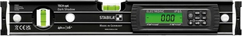 Stabila TECH 196 Dark Shadow 20006 Digitale waterpas 40 cm 360 ° 0.5 mm/m