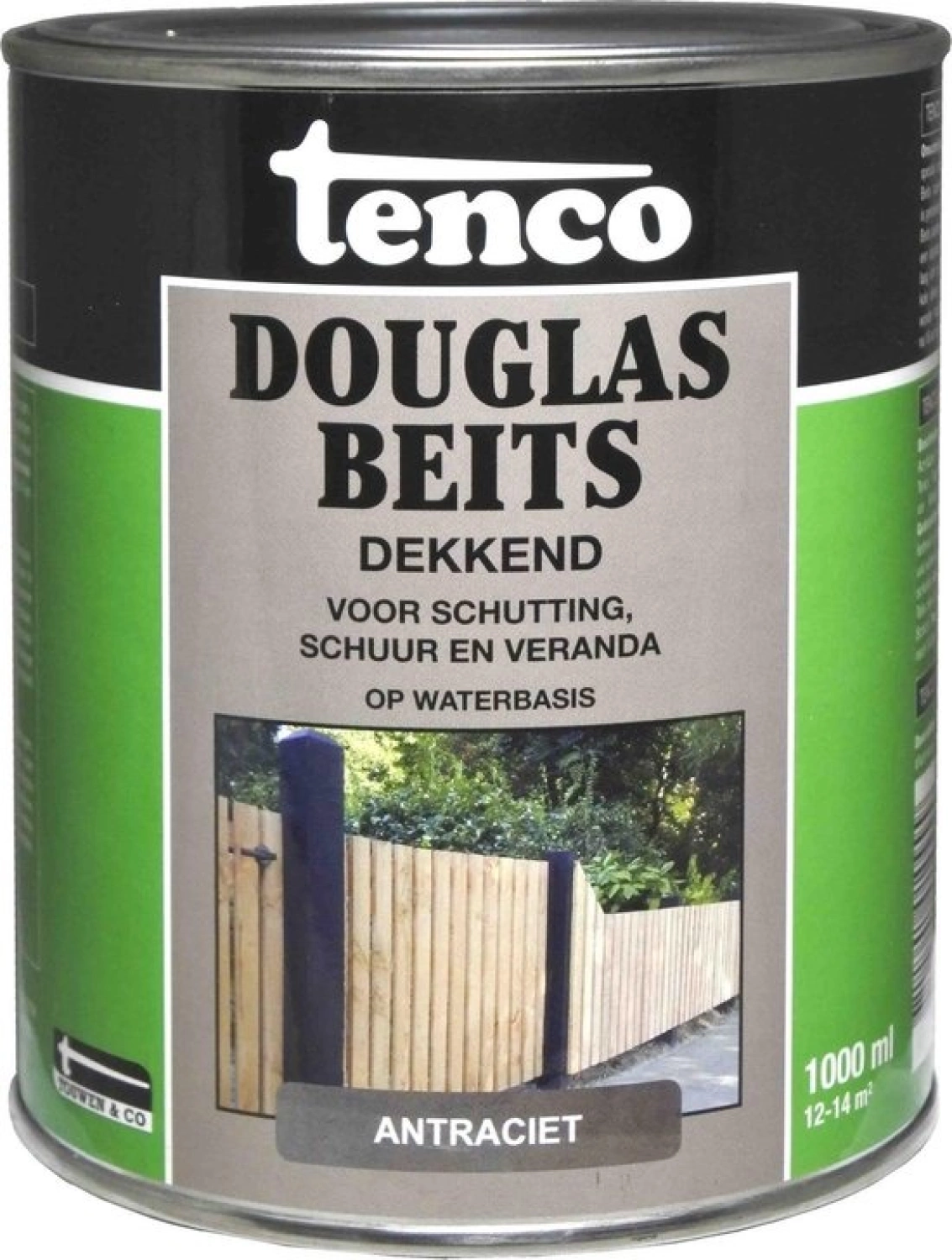 Tenco Douglas Beits Dekkend - 2,5L - Antraciet