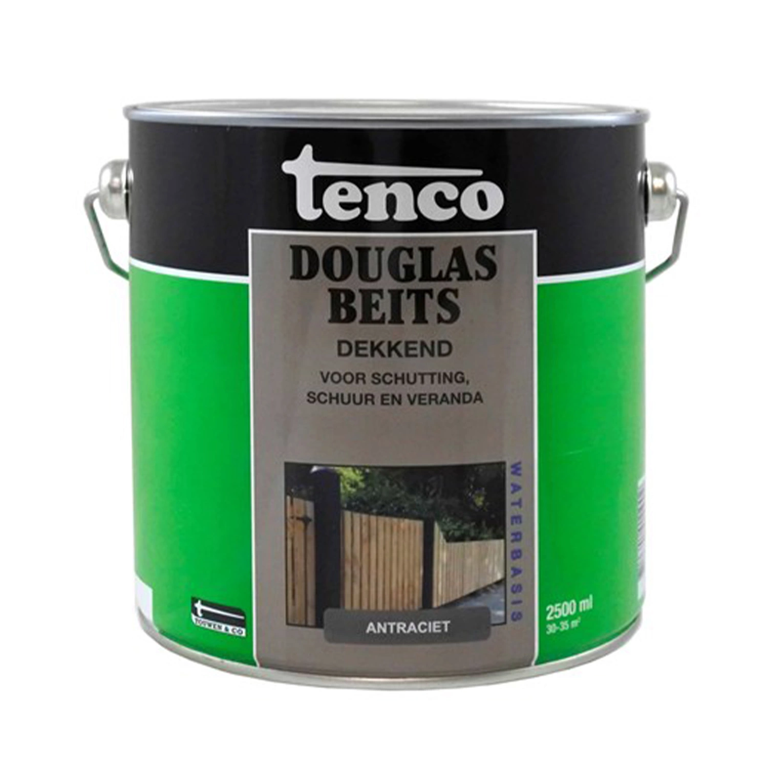 Tenco Douglas Beits Dekkend - 2,5L - Antraciet