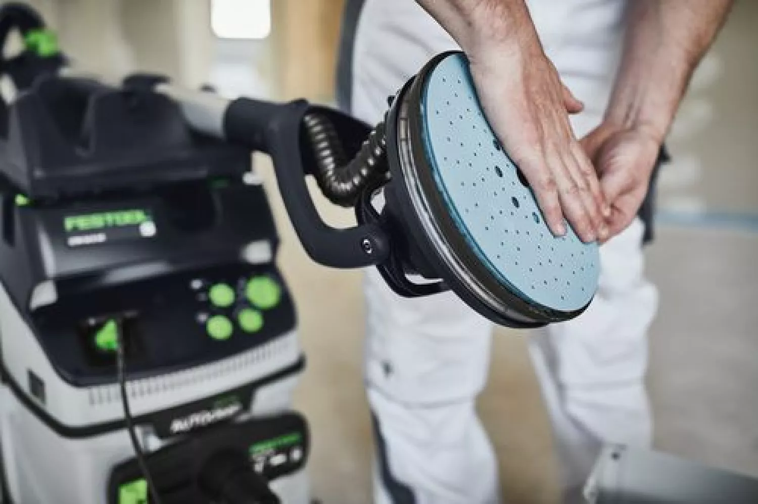 Festool 205656 STF D225/128 P100 GR/25 Schuurpapier - Granat - P100 - 225mm (25st) thumbnail 3