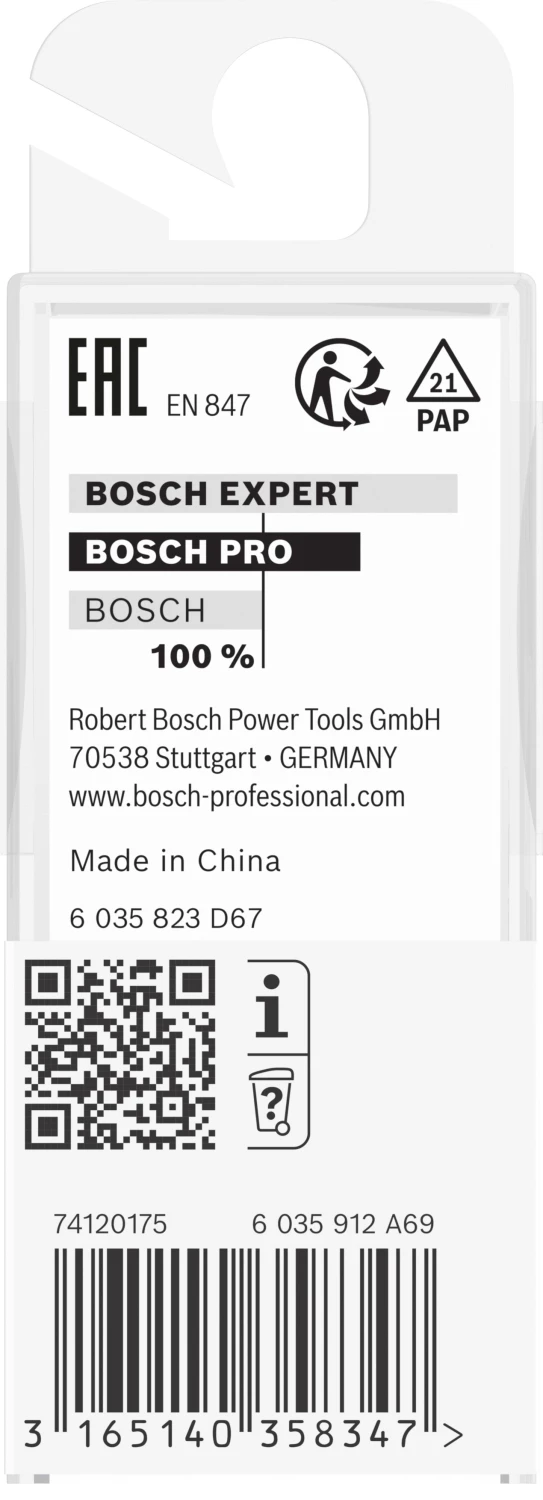 Bosch 2608628373 Vingerfrees Met Verlenging - 2 Snijvlakken - Hardmetaal - 10x25,4mm thumbnail 3