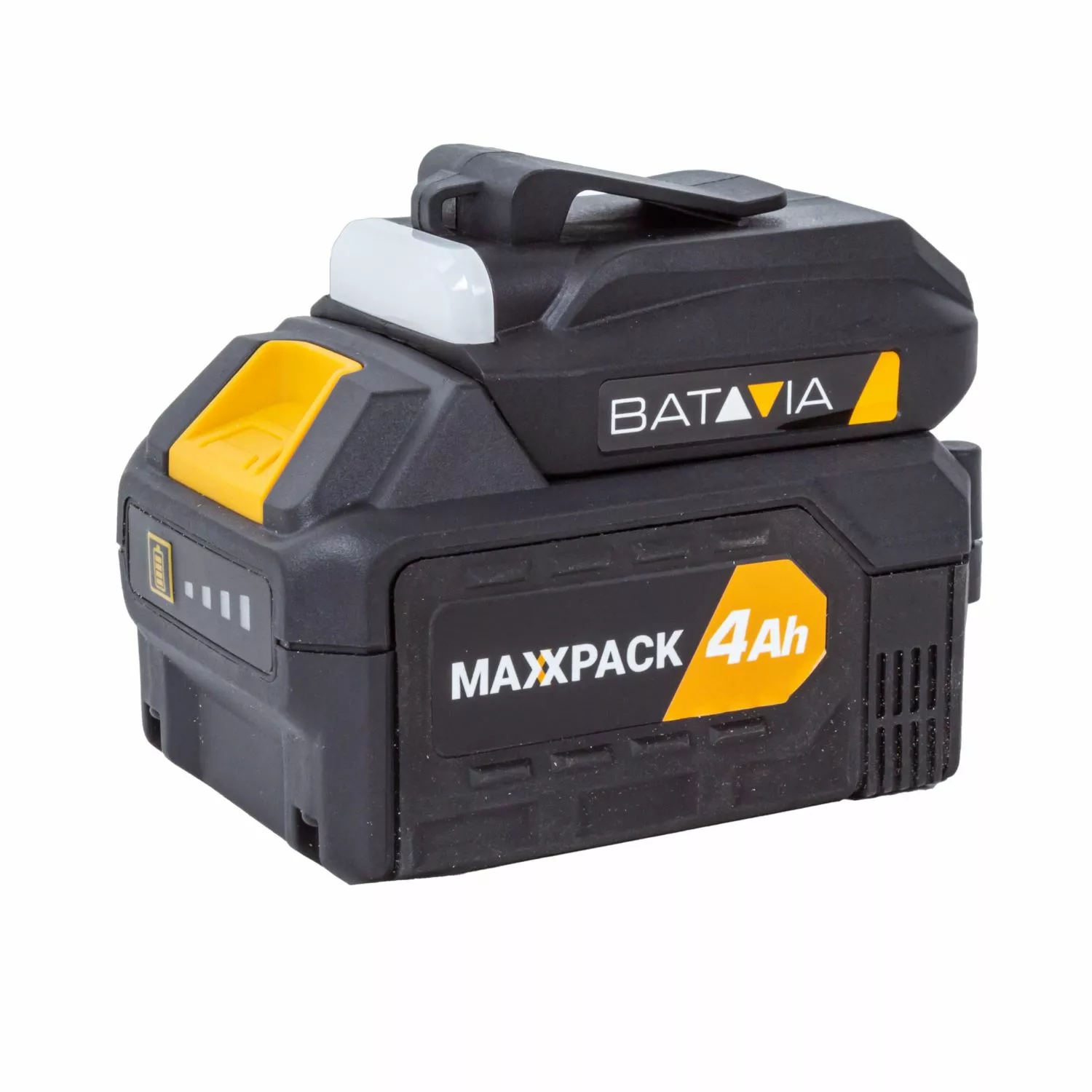 Batavia 7064210 Maxxpack 18V Li-Ion Accu Laadadapter Met Zaklamp thumbnail 2