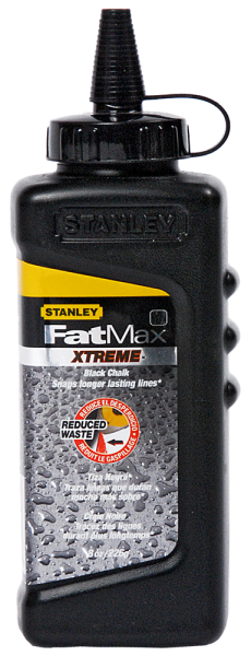Stanley 9-47-822 Slaglijnpoeder Zwart