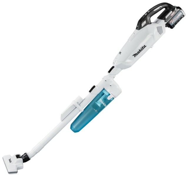 Makita CL002GD215 40V Max Li-Ion Accu Steelstofzuiger Set (2x 2,5Ah) - Wit - Detailed view of the product