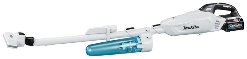 Makita CL002GD215 40V Max Li-Ion Accu Steelstofzuiger Set (2x 2,5Ah) - Wit - Detailed view of the product