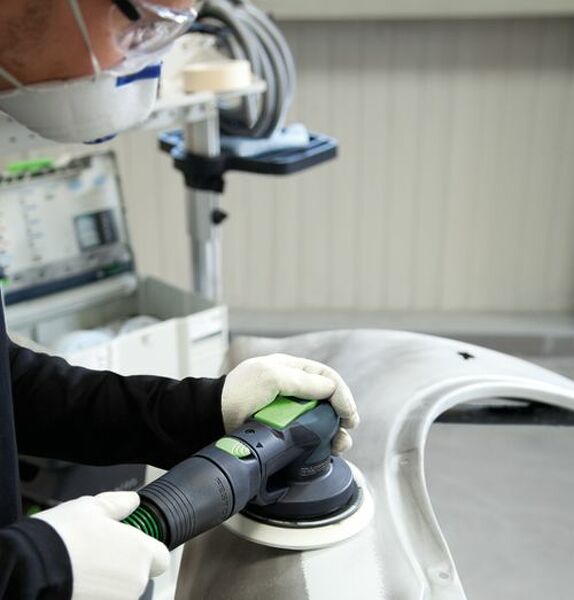 Festool LEX 3 150/3 Pneumatische Excenterschuurmachine - 6bar - 150mm - Detailed view of the product