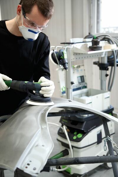 Festool LEX 3 150/3 Pneumatische Excenterschuurmachine - 6bar - 150mm - Detailed view of the product