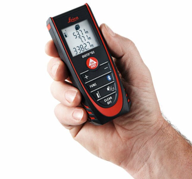 Leica Disto D2 BT Afstandsmeter - Bluetooth - 100m - Detailed view of the product