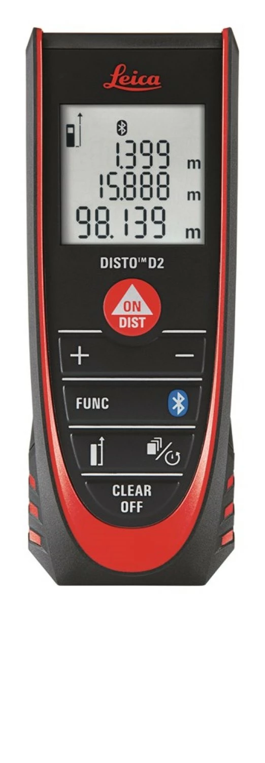 Leica Disto D2 BT Afstandsmeter - Bluetooth - 100m thumbnail 2