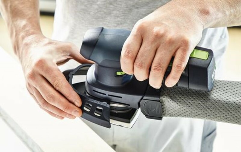 Festool DTSC 400-Basic ERGO 18V Li-Ion Accu Deltaschuurmachine In Systainer - Met 3.1Ah Accu - Detailed view of the product