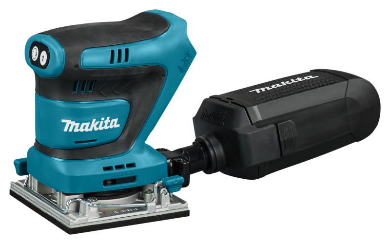 Makita DBO482Z LXT 18V Li-ion Accu Handpalm Vlakschuurmachine Body - Detailed view of the product
