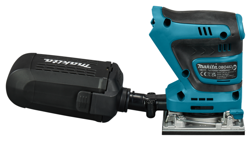 Makita DBO482Z LXT 18V Li-ion Accu Handpalm Vlakschuurmachine Body - Detailed view of the product