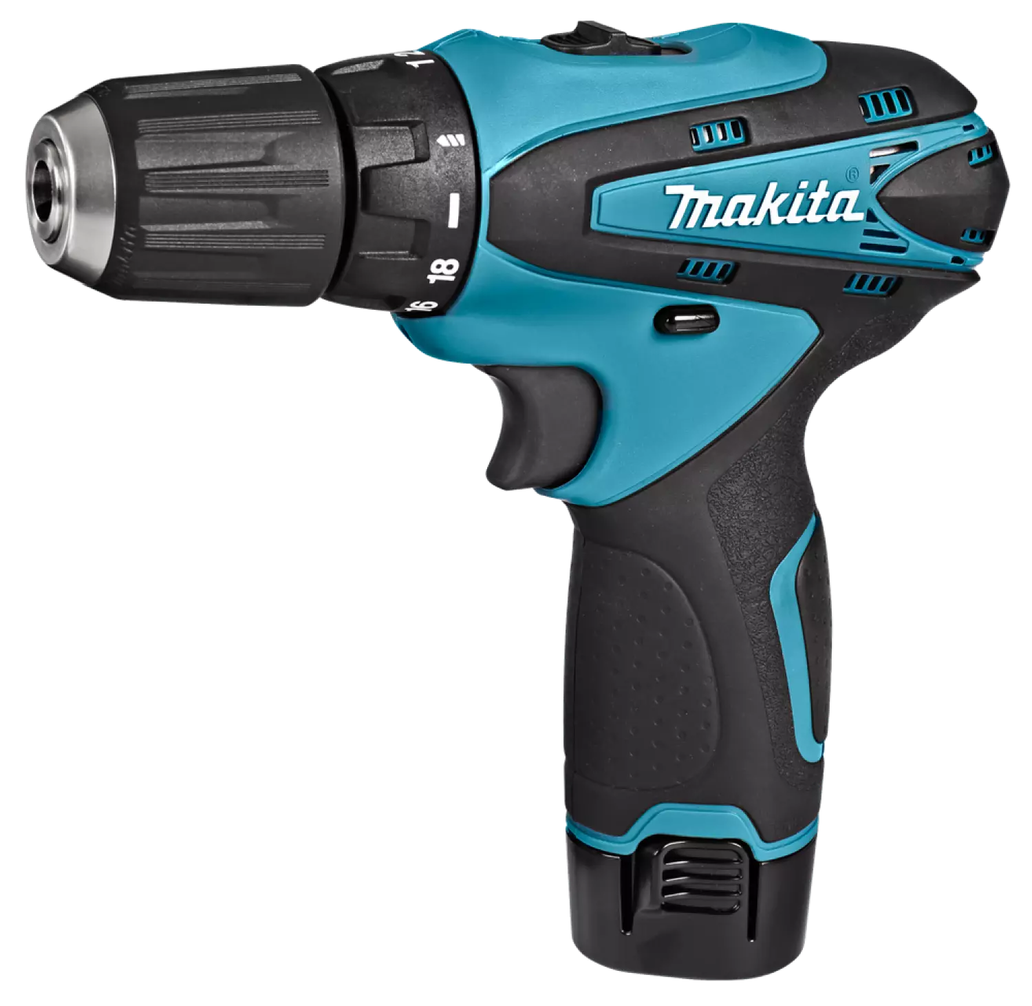 MAKITA DF330DWE Accuboormachine - 108V - 13 Ah Li-Ion - Incl. 2 Accu's