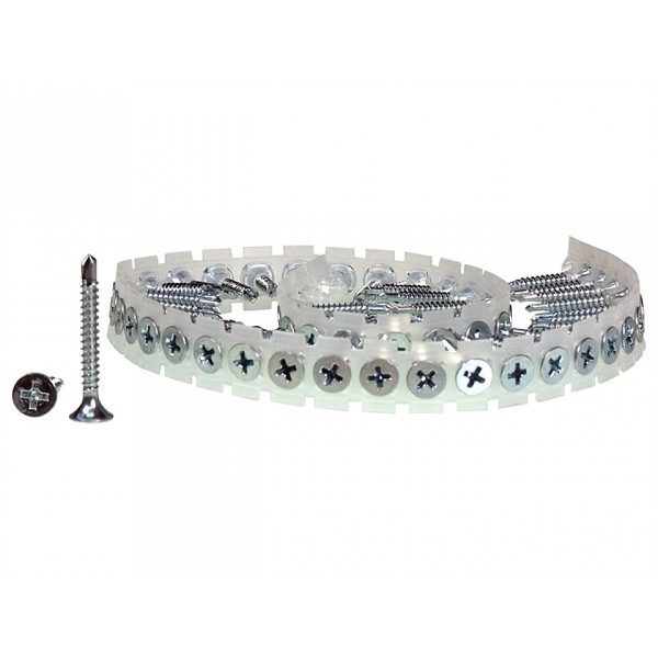 Senco 35Q35MC Bandschroeven - PH2 - 3.5 X 35 Mm - Platkop - Fijne Draad - Gefosfateerd (1000st)