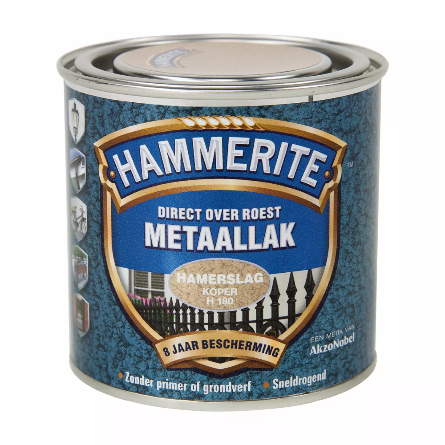 Hammerite Metaallak Hamerslag - Koper - 250ml
