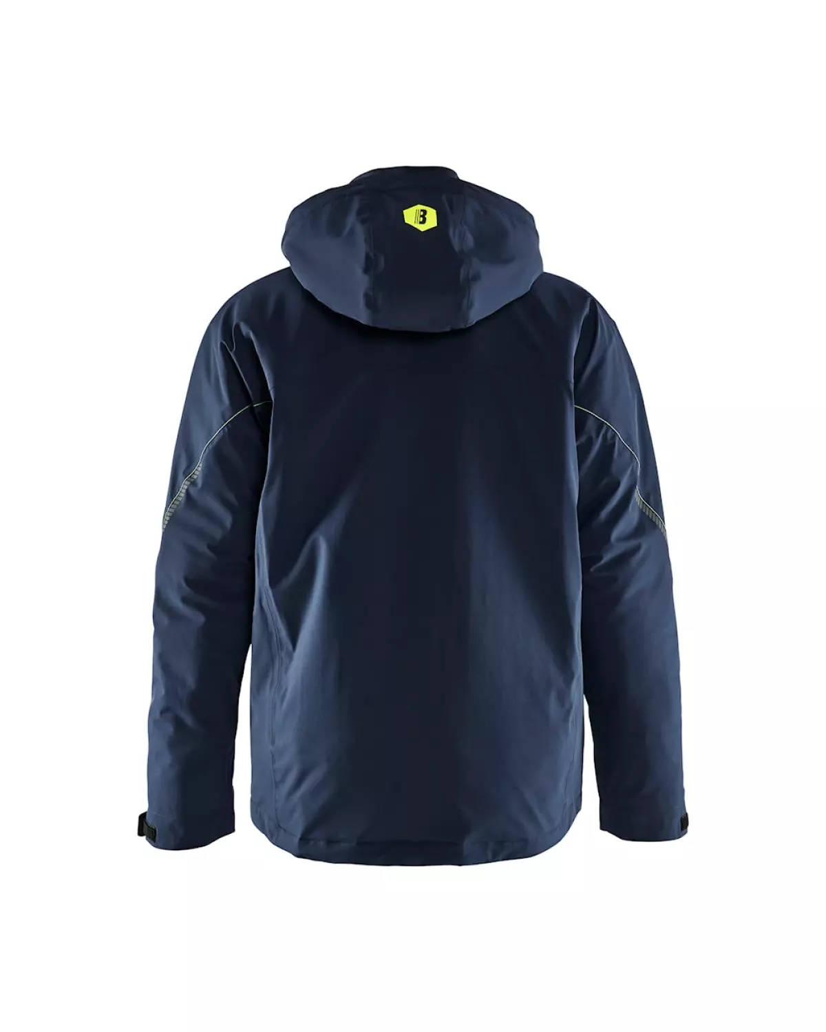 Blåkläder 4484 Lichtgewicht Winterjas 4-weg Stretch - Zwart/Zwart - XL thumbnail 2