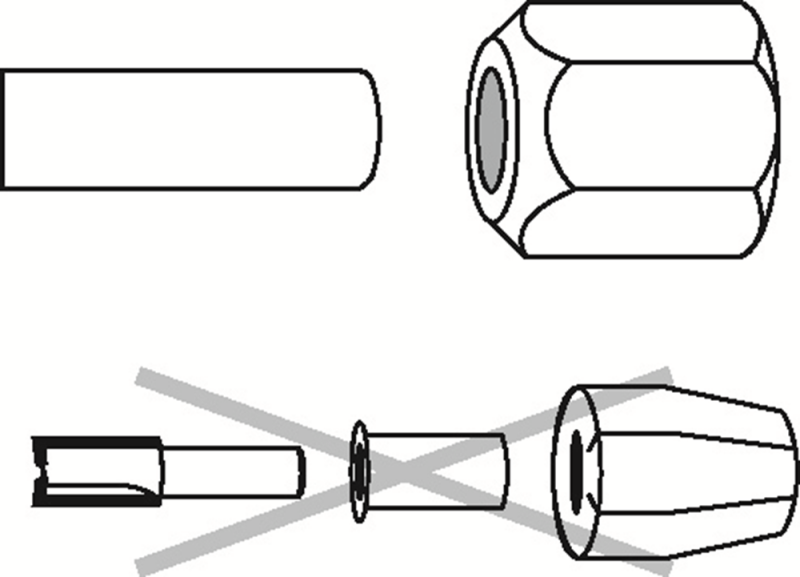 Bosch 2608570102 Spantang - 8 X 19mm - Detailed view of the product
