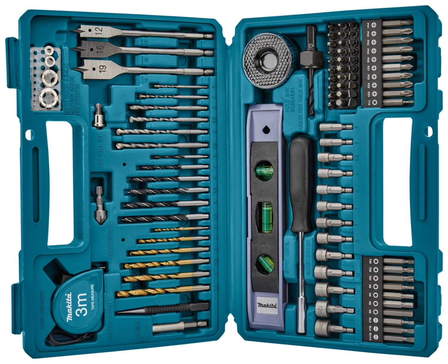 Makita E-10730 Boor-/schroefbitset 102-delig