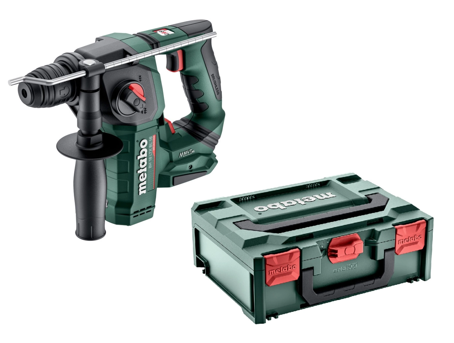 Metabo BH 18 LTX BL 16 18V Li-ion Accu SDS-plus Boorhamer Body In MetaBOX - 1.3J