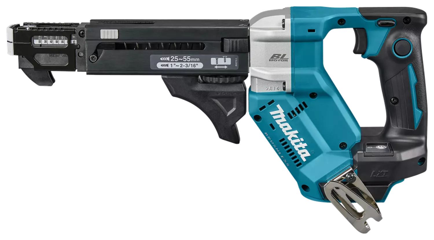 Makita DFR551ZJ Accu Schroefautomaat 25-55 mm 18V Basic Body in Mbox