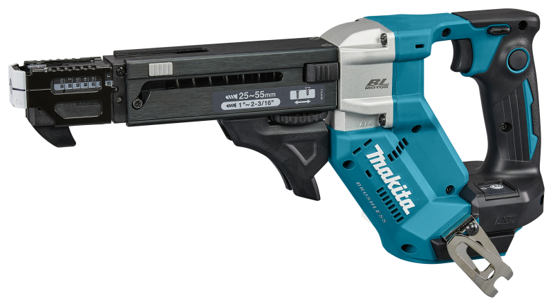 Makita DFR551ZJ 18V Li-Ion Accu Schroefautomaat Body In Mbox - 25-55mm - Detailed view of the product