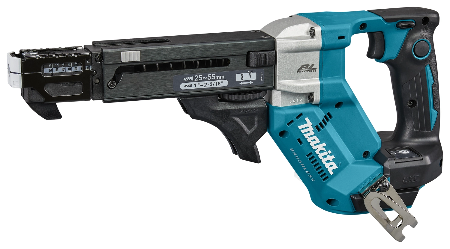 Makita DFR551ZJ 18V Li-Ion Accu Schroefautomaat Body In Mbox - 25-55mm thumbnail 3