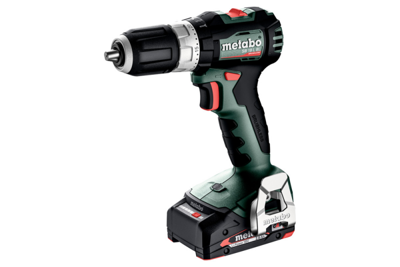 Metabo SB 18 L BL 18V Li-ion Accu Klopboor-/schroefmachine Set (2x 2.0Ah Accu) In MetaBox - 65Nm - Default image for the product