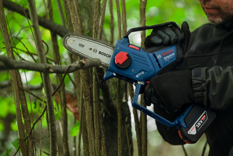Bosch GKE 18V-15 18V Accu Accu Kettingzaag Body - Detailed view of the product