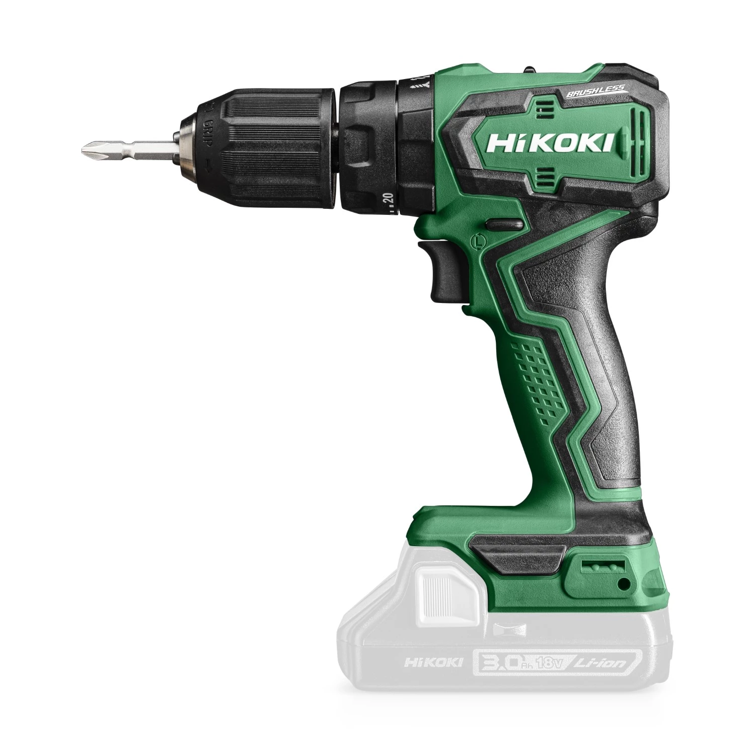 HIKOKI Accu klopboor-/schroefmachine DV18DDW2Z (zonder accu)